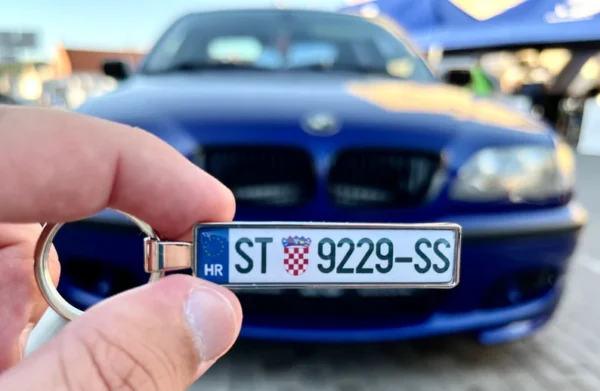 Switzerland Number Plate Keychain - Image 6