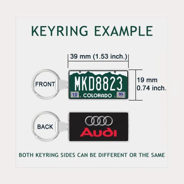 Ontario License Plate Keychain - Image 10