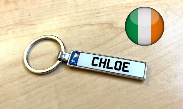 Ireland Number Plate Keychain
