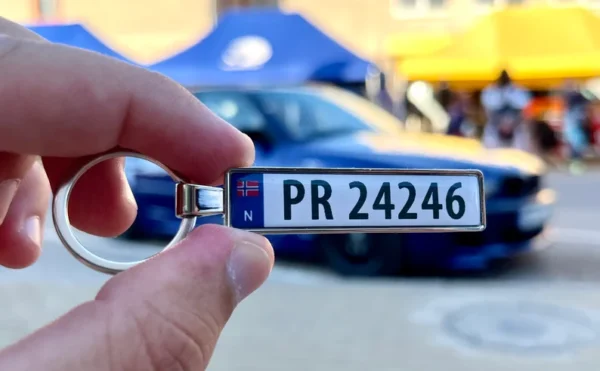 Switzerland Number Plate Keychain - Image 4
