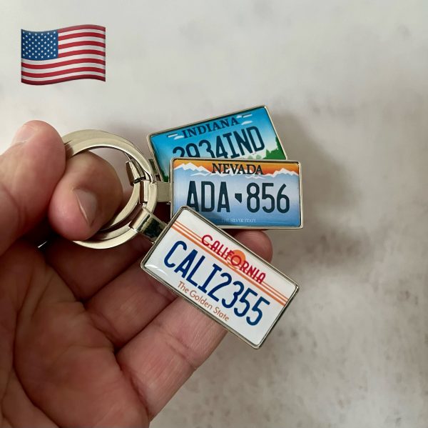 California License Plate Keychain - Image 5
