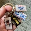 West Virginia License Plate Keychain - Image 9