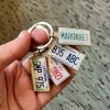 Manitoba License Plate Keychain - Image 3