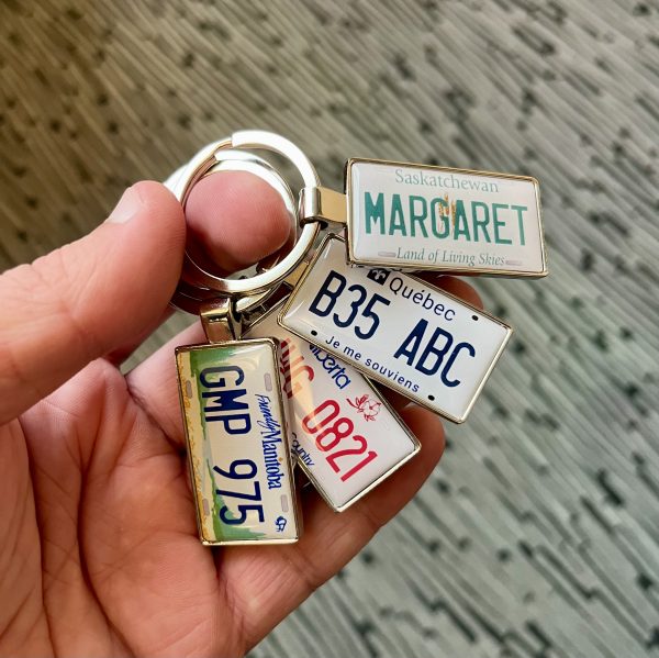 Saskatchewan License Plate Keychain - Image 3