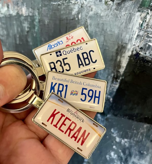 Ontario License Plate Keychain - Image 5