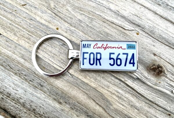 California License Plate Keychain - Image 10