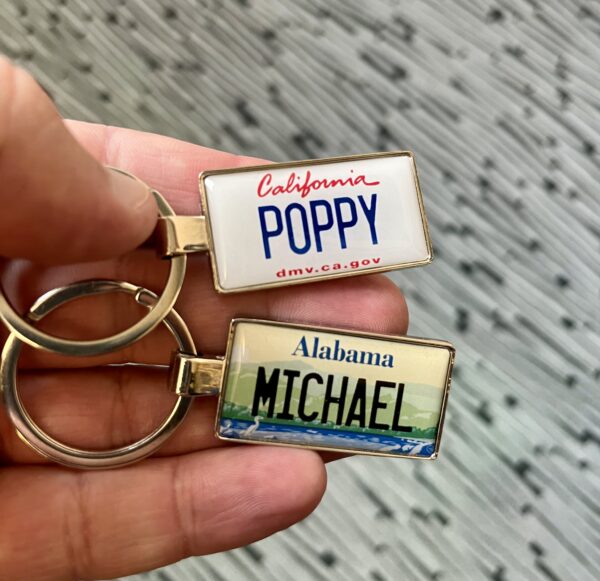 California License Plate Keychain - Image 7