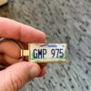 Manitoba License Plate Keychain