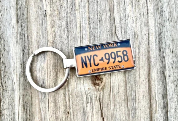 New York License Plate Keyring - Image 10