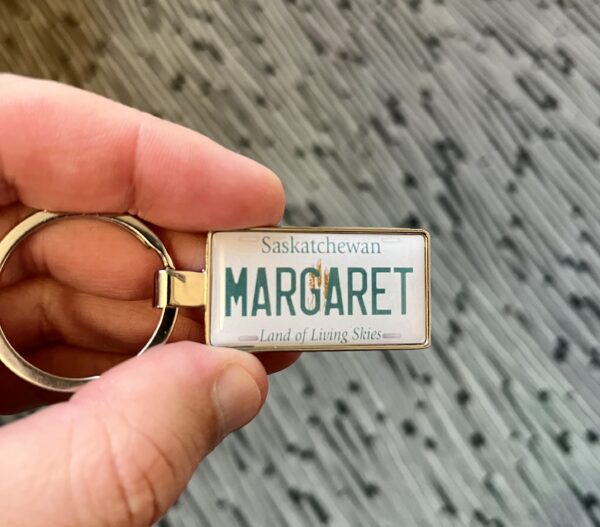 Saskatchewan License Plate Keychain