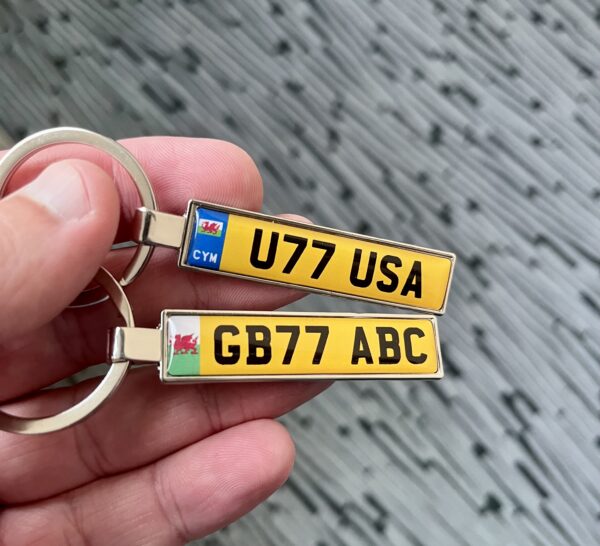 Switzerland Number Plate Keychain - Image 11