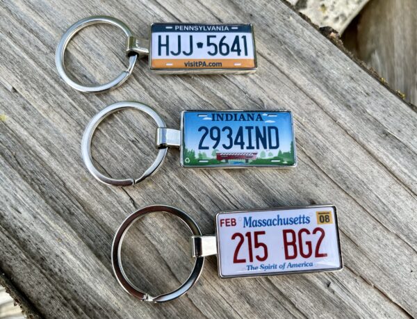 Indiana License Plate Keychain - Image 14