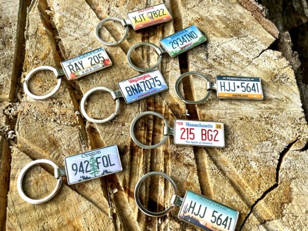 Indiana License Plate Keychain - Image 10