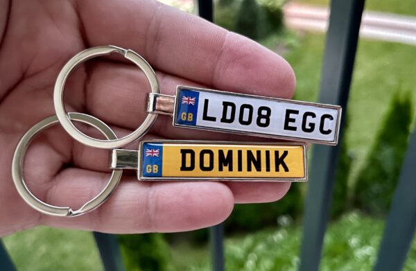 Belgium Number Plate Keychain - Image 4