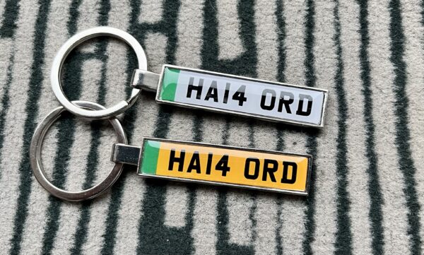UK Number Plate Keychain - Image 12
