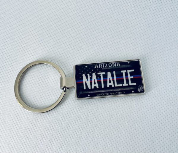 Arizona License Plate Keychain - Image 2