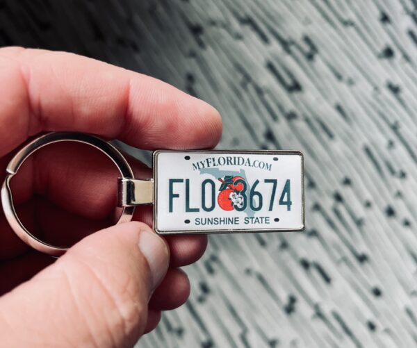 Wisconsin License Plate Keychain - Image 7