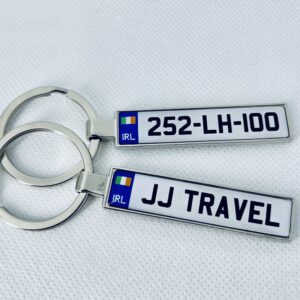 Ireland Number Plate Keychain