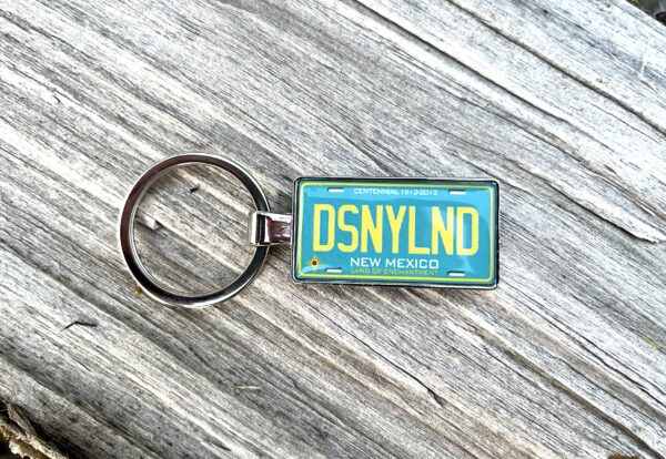 New Mexico License Plate Keychain - Image 3