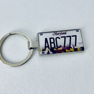 Maryland License Plate Keychain