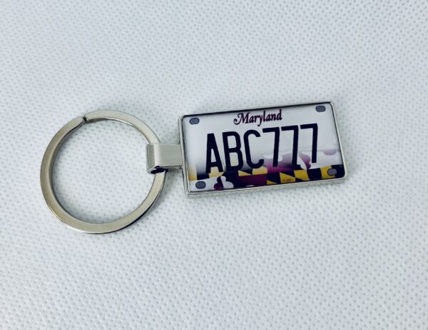 Maryland License Plate Keychain