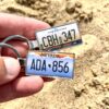 Nebraska License Plate Keychain - Image 4
