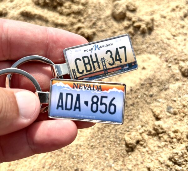 Minnesota License Plate Keychain - Image 2