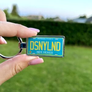 New Mexico License Plate Keychain