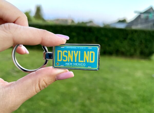 New Mexico License Plate Keychain