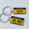 West Virginia License Plate Keychain - Image 4