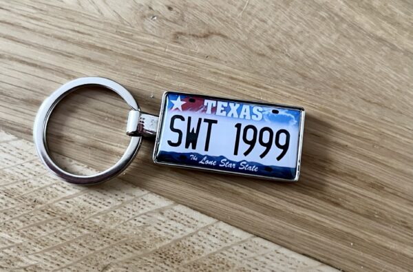 Texas License Plate Keychain - Image 6