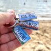 Nebraska License Plate Keychain - Image 7