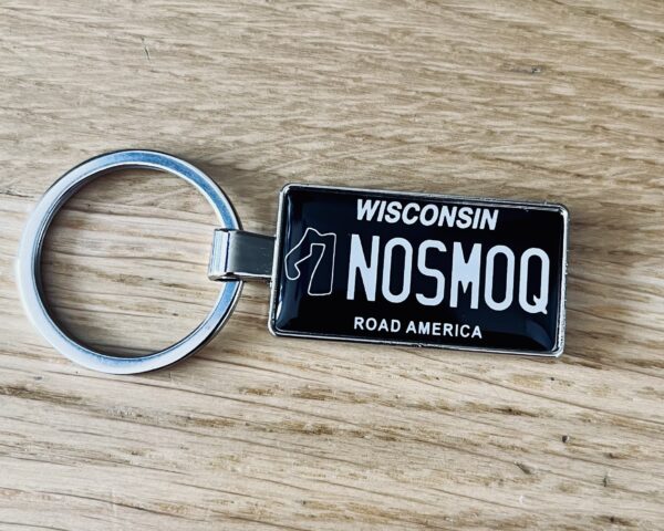 Wisconsin License Plate Keychain - Image 2