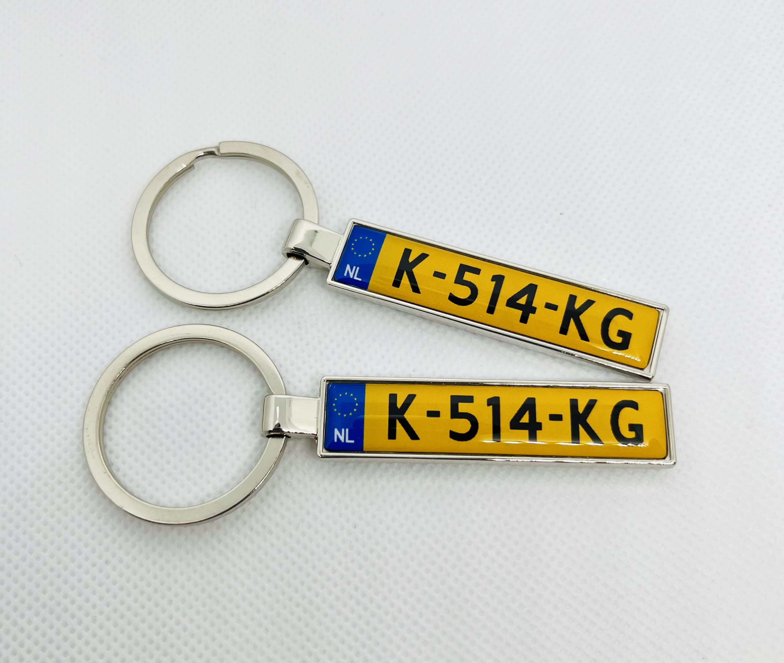 Netherlands Number Plate Keychain