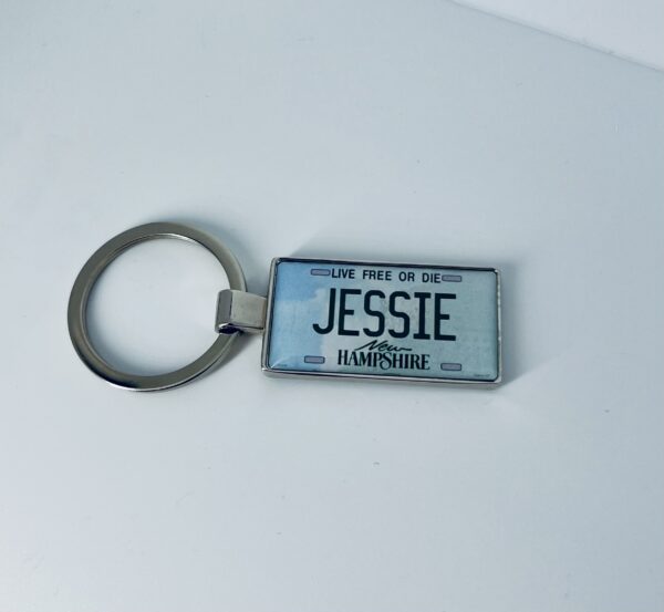 New Hampshire License Plate Keychain