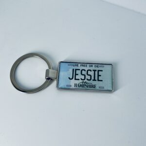 New Hampshire License Plate Keychain