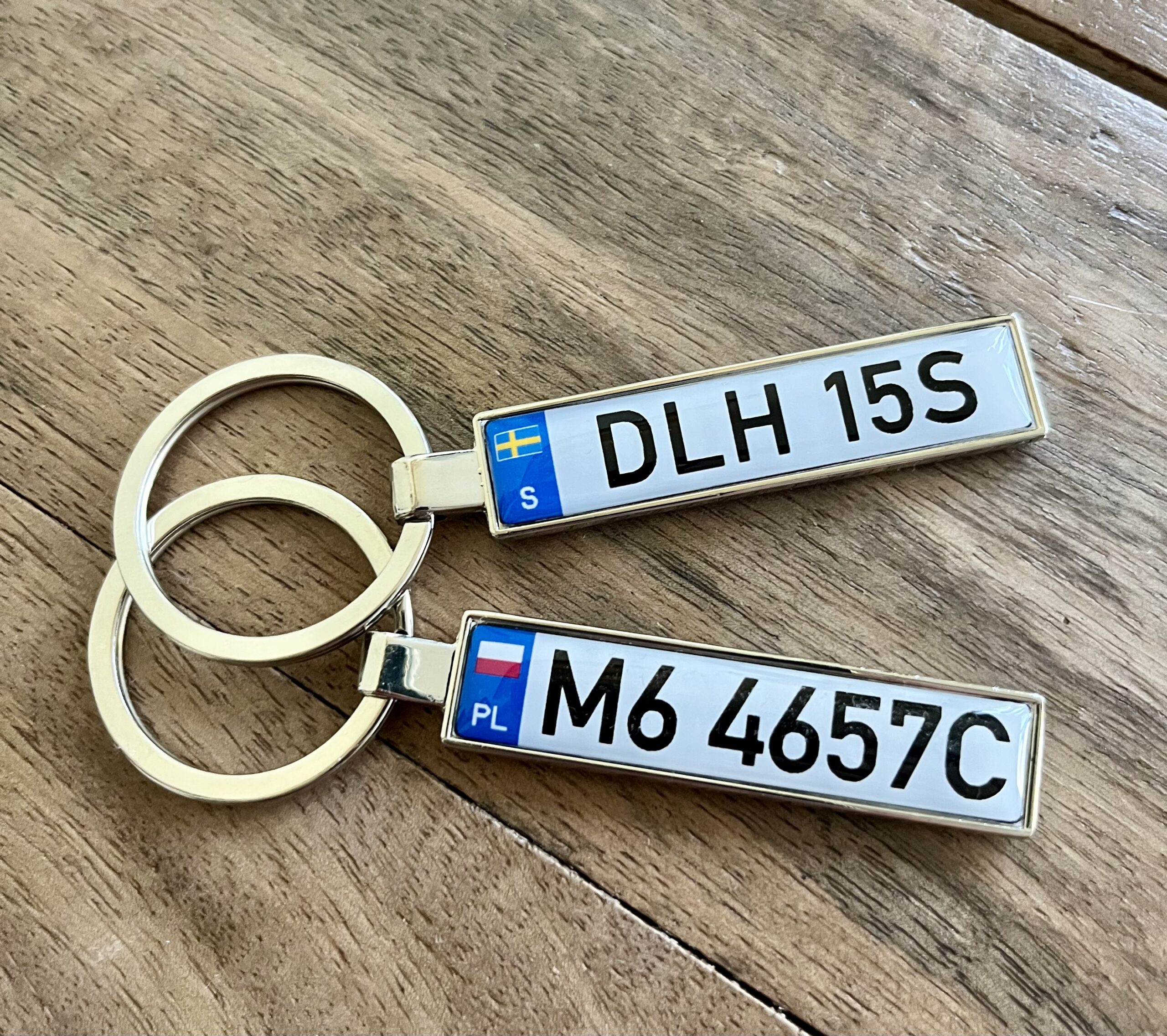 Sweden Number Plate Keychain - Image 2